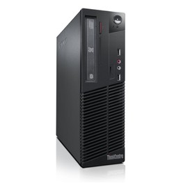 Lenovo ThinkCentre M73 Small Form Factor Desktop (Intel Core i5-4570, 4GB RAM; 250GB HDD; NVIDIA® GeForce® GT 620; Windows 8.1 Professional)
