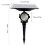 10W Lawn Lamp IP65 Solar Power Outdoor Light Garden Courtyard