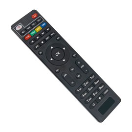 ALLIMITY Remote Control Compatible with Dcolor Graetz Decoder GR-211DT DVB-T2 HEVC Main 10
