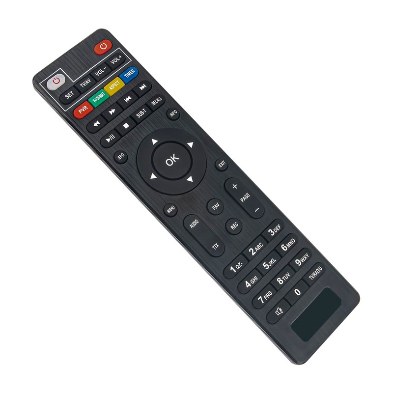 ALLIMITY Remote Control Compatible with Dcolor Graetz Decoder GR-211DT DVB-T2