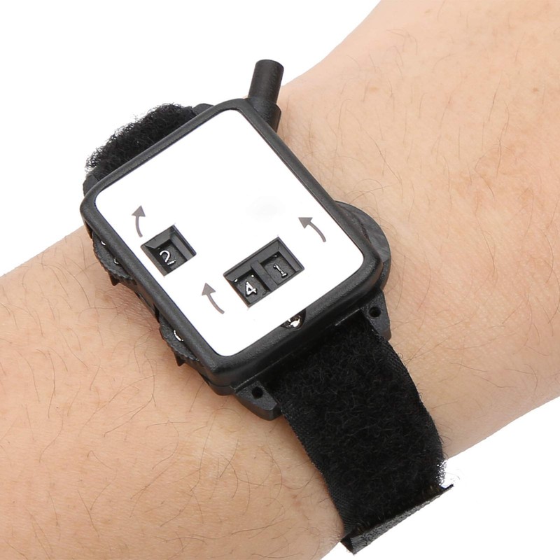 MUNEFE 3Pcs Golfs Score Counter, Wristband Golfs Stroke Score Counter,