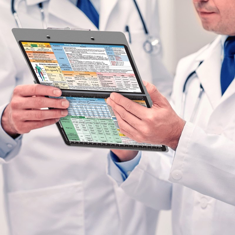 WhiteCoat Clipboard - Silver - Dietitian Edition