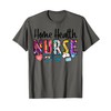 Heart Stethoscope Home Health Nurse T-Shirt
