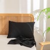 BESTOUCH 100% Washed Cotton Pillowcase for Hair and Skin Linen