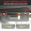 Pair Gray Sun Visor Compatible with Civic 2006-2011 83230-SNA-A01ZA