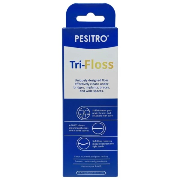 Pesitro Tri-Floss x 50 Pieces