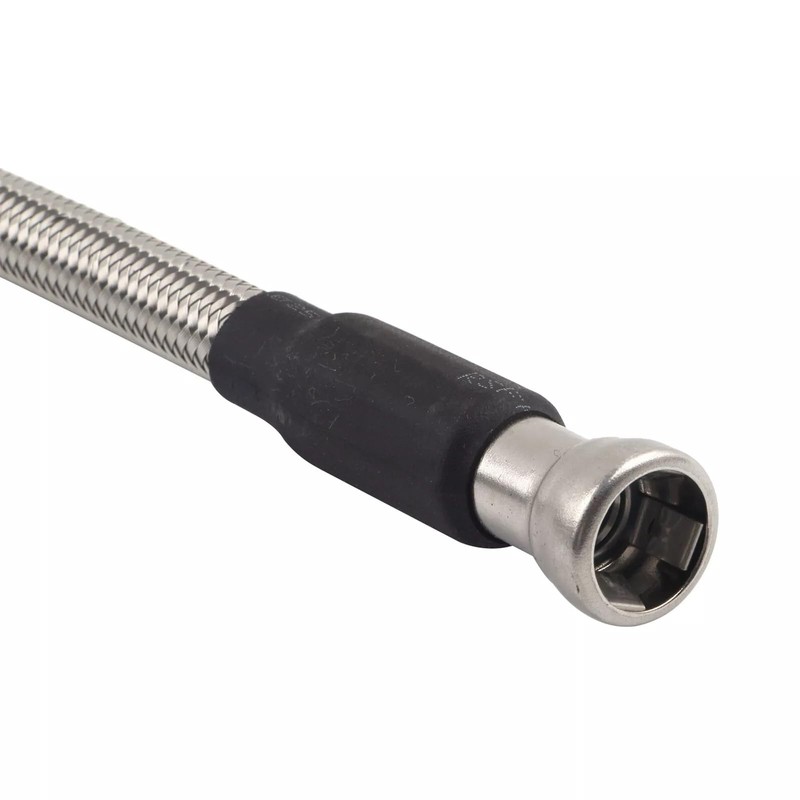 Stainless Steel Braided Fuel Line Quick Fix Kit Compatible with
