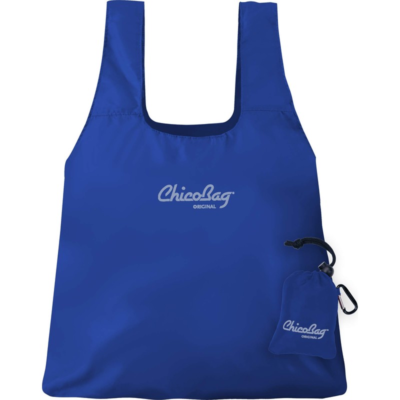 Chicobag Original Compact Reusable Grocery Bag with Attached Pouch and