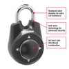 Master Lock 1500iD Set Your Own Directional Combination Padlock, Black