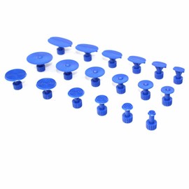 19pcs Auto Body Paintless Dent Removal Repair Tool Kits Glue Puller Smile Dent Lifter with Pro Glue Puller Tabs