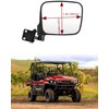 SAUTVS Adjustable Side Mirrors Compatible with Kawasaki Mule Pro FXT