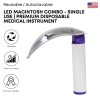 Stellmacher instruments inc Laryngoscope LED Macintosh Combo Fiber Optic For