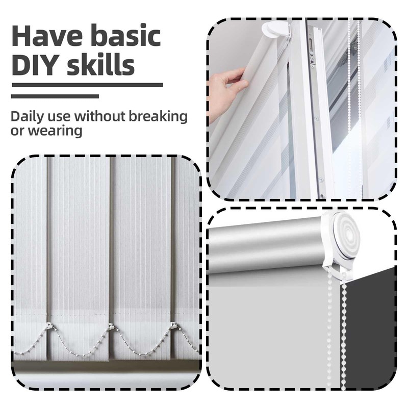 Hunter Douglas Blind Parts – 10m Beaded Bottom Chain Replacement