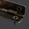 12 Pcs Mini Hinges Retro Butt Hinges Antique Hinges Bronze