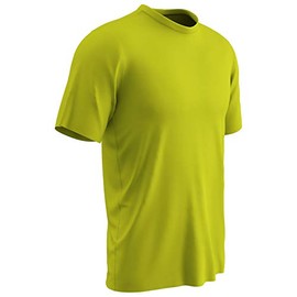 CHAMPRO Vision Lightweight Polyester T-Shirt Jersey, Adult 4X-Large, Optic Yellow