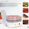 NutriChef Electric Countertop Food Dehydrator Machine-Professional Multi-Tier Food Preserver,Meat or