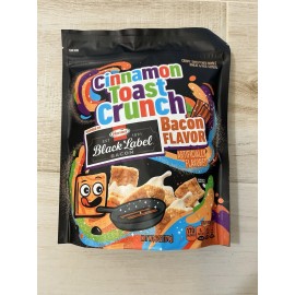 General Mills Cinnamon Toast Crunch Bacon Flavor Breakfast Cereal Hormel Black Label 6oz