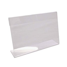 2966 PPLS [Pop Stand Series] Tabletop POP Stand, Card Stand, Name Tag, Price Tag, L-Shaped, 3.1 x 4.7 inches (8 x 12 cm), 15 Pieces