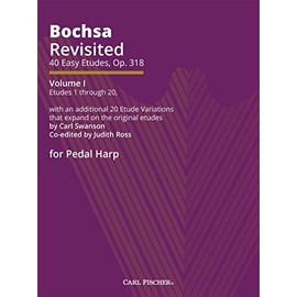 Carl Fischer Bochsa Revisited - 40 Easy Etudes, Op. 318 - Vol I