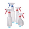 Consolidated Plastics Leakproof Spray Bottle with Red Sprayer, HDPE, Natural,