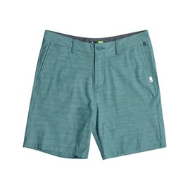 Quiksilver Mens Union Amphibian 19" Boardshort - Pin Slub (Sea Pine, 31)