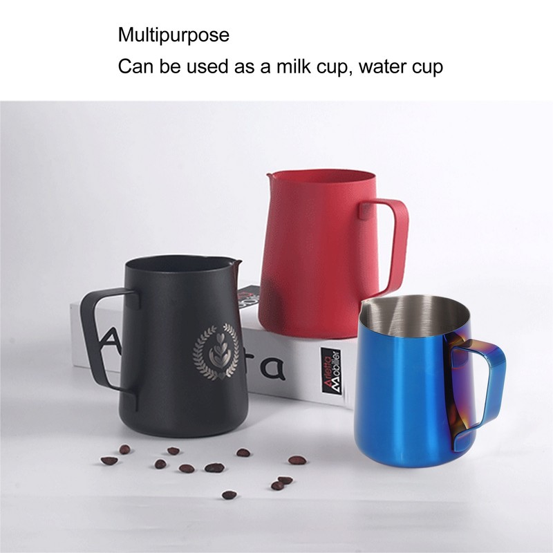 350ml Coffee Milk Frothing Pitcher Cup Thickened 304 Stainless Steel