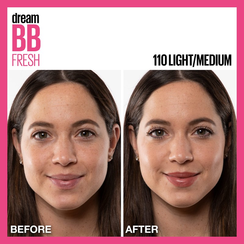 Maybelline Dream Fresh Skin Hydrating BB cream, 8-in-1 Skin Perfecting