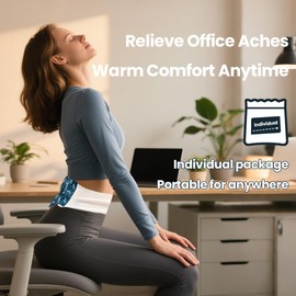 Heating Pad for Period Cramps, Portable Heating pad for Lower Back, 3s Fast Warm Up, Hands Free as Anniversary Mother’s Day Christmas New Year Gift