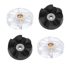 Top Base Gear, Top Base Plastic Gear Replacement Parts,Blender Part,2 Blade Rubber Gears and 2 Motor Base Top Gears,Compatible with Nutribullet 600W 900W Blender Juicers