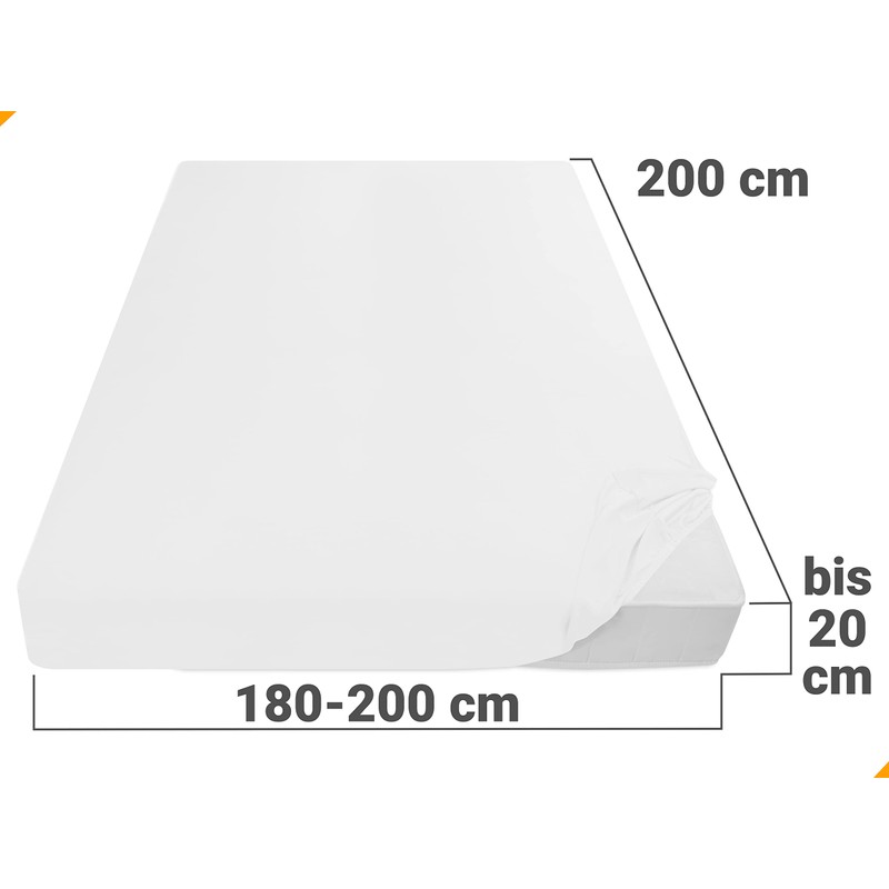 Npluseins Micro-fibre Fitted Sheet – Breathable and Suitable for Allergy