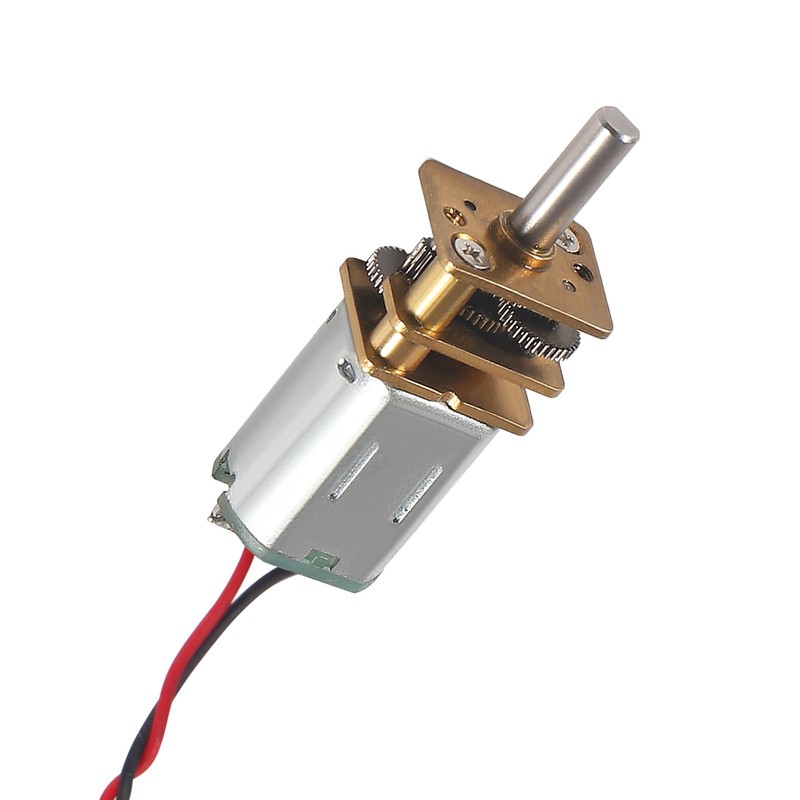 DIANN 10pcs Mini Micro N20 Gear Motor DC 3V-6V Slow