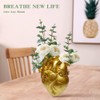 Heart Vase, Anatomical Flower Pot, Decoration for Living Room and