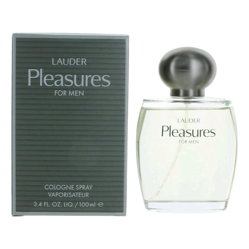 Pleasures for Men by Estee Lauder, 3.4 oz Cologne Spray