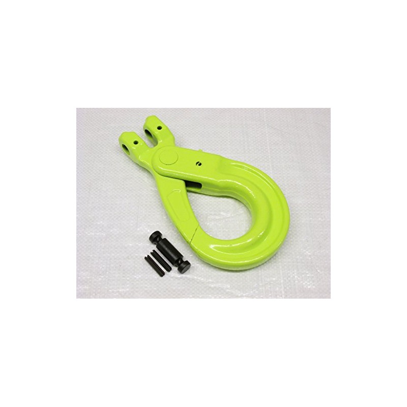 Clevis Self Locking Hook with Grip Latch 8MM Grade 100
