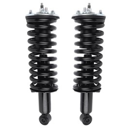 Autoround Front Complete Shock Absorber 271102 Compatible with Nissan Frontier 2005-2021, Suzuki Equator 2009-2012 RWD, Pair Struts with Coil Spring Assembly