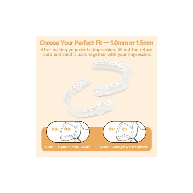 Custom Clear Retainers - Invisible Teeth Retainer for Adults &