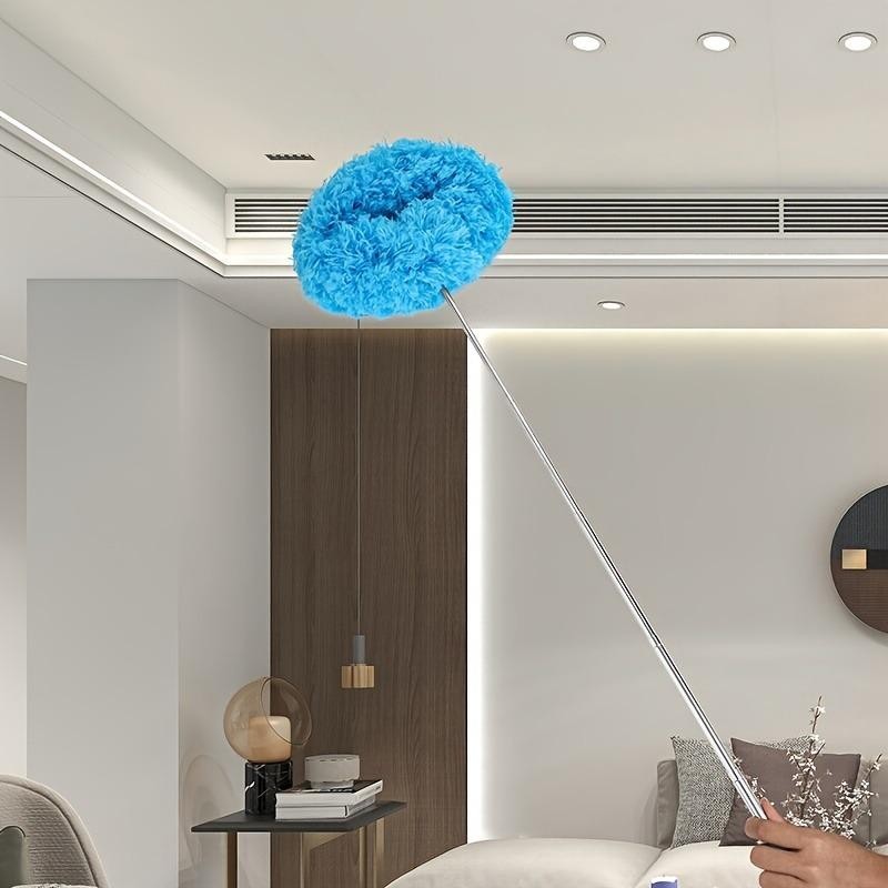 Ceiling Fan & Household Dust Buster: Removable Microfiber Duster with