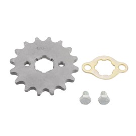 GRIRIW Motorcycle Gear Plate Small Sprocket Wheel Rear Chain Sprocket Made of Alloy Engineering Wide Compatibility