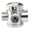 Plumb Craft 7653900 3-Way Shower Diverter Valve, Chrome