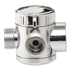 Plumb Craft 7653900 3-Way Shower Diverter Valve, Chrome