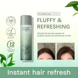 Generic Hair Dry Shampoos Remove Oil Volumizing Light and Refreshing Long-lasting Dry Shampoo for Women and Men (Tea Tree)