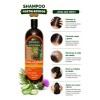 Shampoo Cola Caballo Crece Grosor Anticaída Fuerza