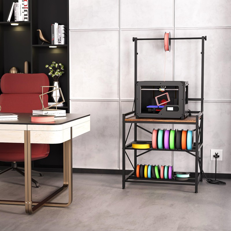 3D Printer Stand,3D Printer Filament Storage,3D Printer Table Heavy 3D