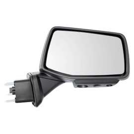 TRQ Right Mirror Power Power Folding without Blind Spot Indicator Passenger Side Compatible with 2019-2020 GMC Sierra 1500