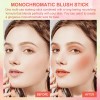 Rubor en Barra Krofaue On the Go Blush Rojo para