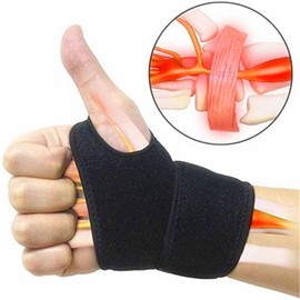 Set of 2 Wrist Brace Thumb Support Wrist Wraps - Sports Training Muscle Training Fixed Brace for Tendonitis Basketball Volleyball Running