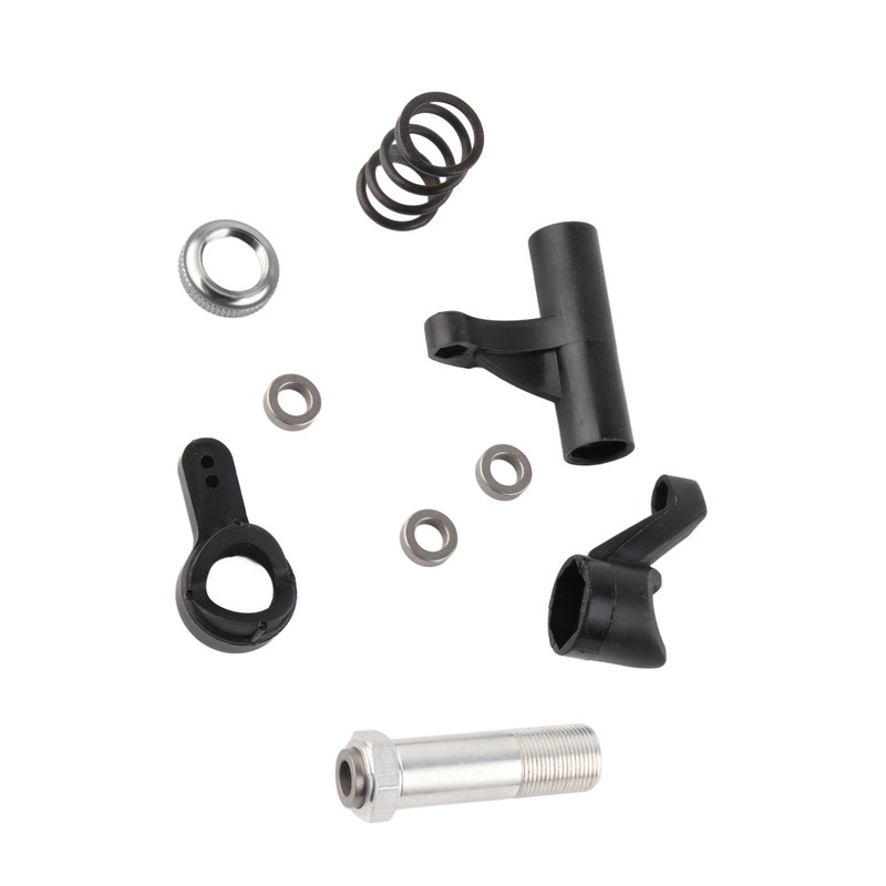 RC Steering Assembly Black High Strength Shock Absorption Steering Link