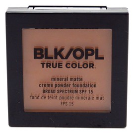 Black Opal True Color Mineral Matte Creme Powder Amber (7.4g) (2 Pack)