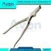 9in (22.9cm) Cast Spreader, 3-Prong Serrated Jaws, Spring-Action Cast Removing