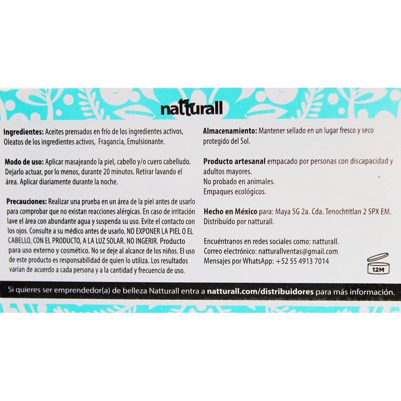 Aceite tepezcohuite 60 ml